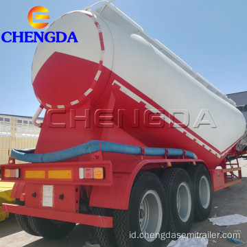 3 Gandar 55ton Bulk Cement Tanker Semi Trailer